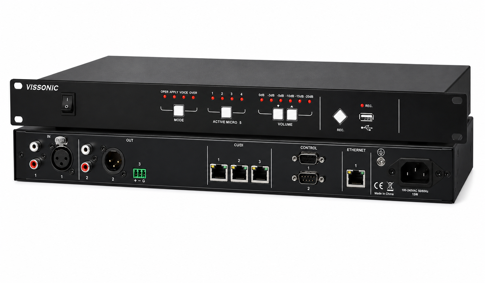 Центральный блок конференц-системы Vissonic VIS-DCP1000 